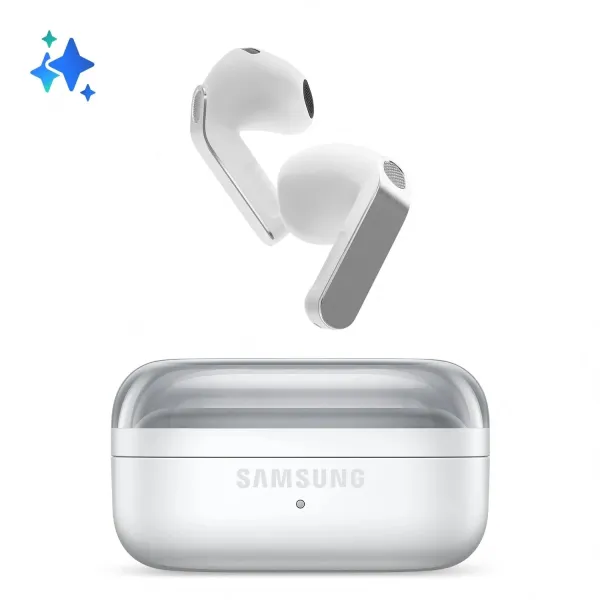 Наушники беспроводные Galaxy Buds 4 (R540), белые Samsung (SM-R540NZWASEK) - Фото 5