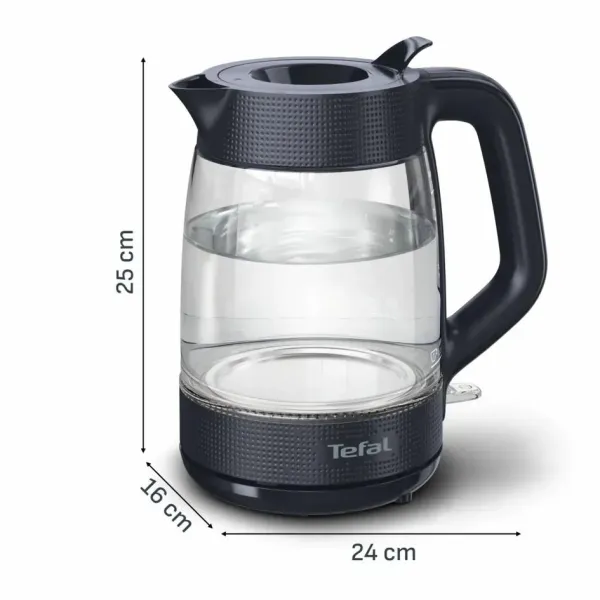 Електрочайник 1.7л чорний Tefal (KO2G08E0) - Фото 3