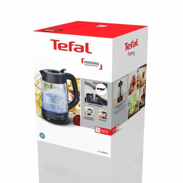 Електрочайник 1.7л чорний Tefal (KO2G08E0) - Фото 9