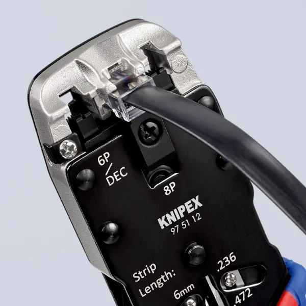 Клещи обжимные 200мм KNIPEX (97-51-12) - Фото 2