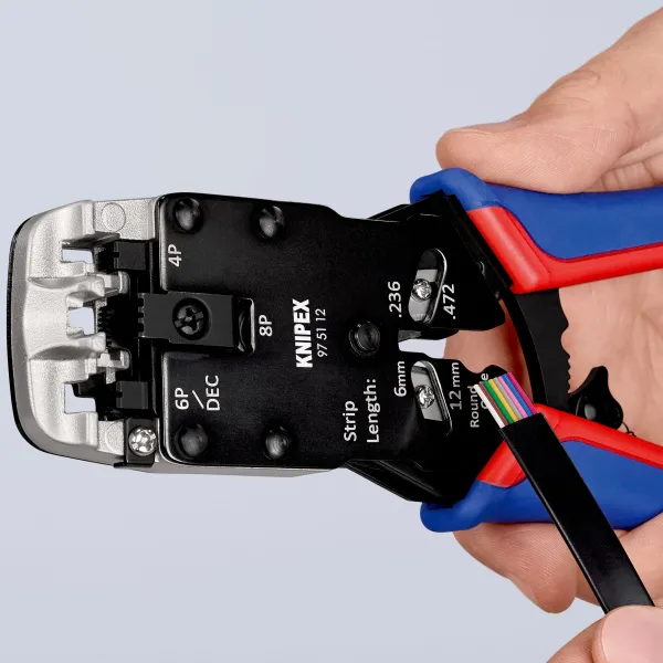 Клещи обжимные 200мм KNIPEX (97-51-12) - Фото 4