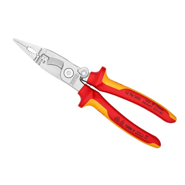 Клещи диэлектрические 200мм KNIPEX (13-96-200) - Фото 2