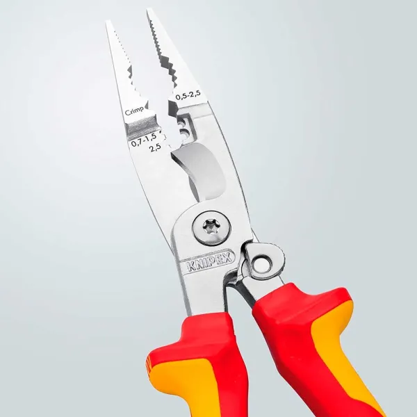 Клещи диэлектрические 200мм KNIPEX (13-96-200) - Фото 3