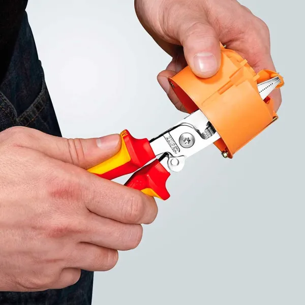 Клещи диэлектрические 200мм KNIPEX (13-96-200) - Фото 4