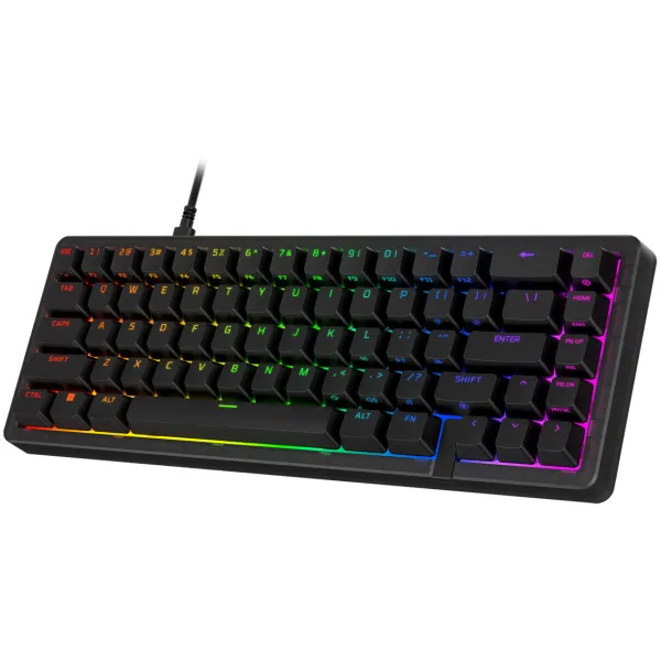 Клавиатура USB-A механическая RGB, Alloy Origins 2, Red, Hot-Swap, EN/UA, чёрная HyperX (B4QS3AA) - Фото 2