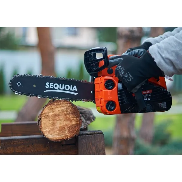 Пила цепная бензиновая 800Вт SEQUOIA (SPC0812) - Фото 4