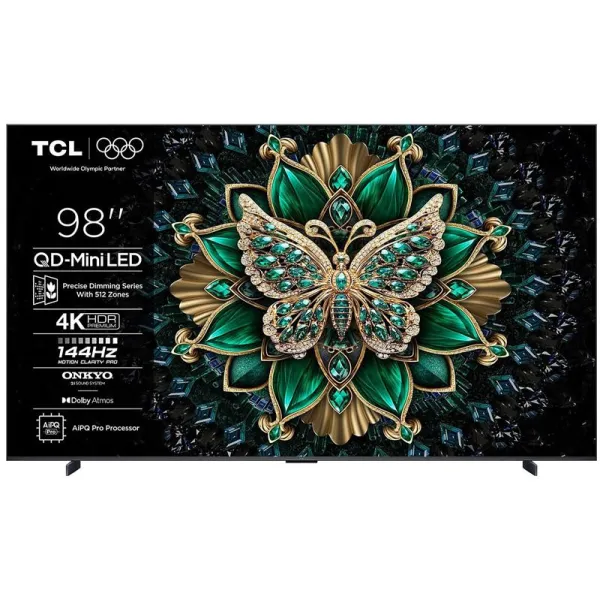 Телевізор 98" MiniLED 144Hz Google TV TCL (98C61K)