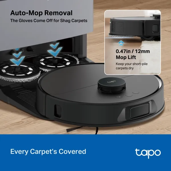 Робот-пылесос TP-LINK (TAPO-RV50-PRO-OMNI) - Фото 3