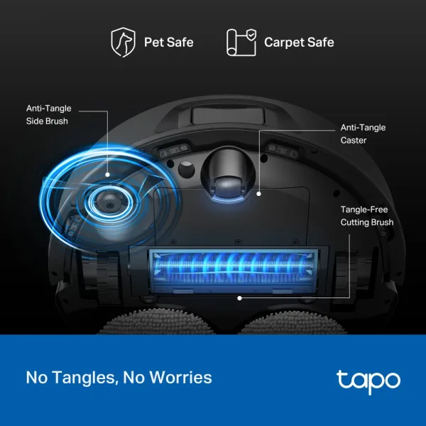 Робот-пылесос TP-LINK (TAPO-RV50-PRO-OMNI) - Фото 6