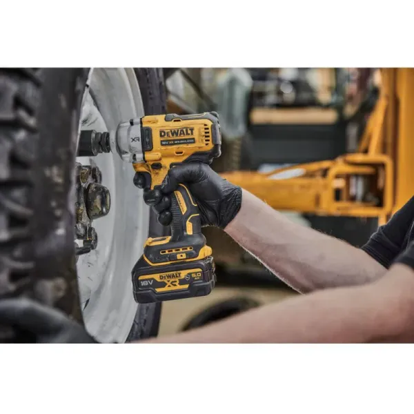 Гайковерт ударный аккумуляторный 18В 1084Нм DeWALT (DCF891N) - Фото 6