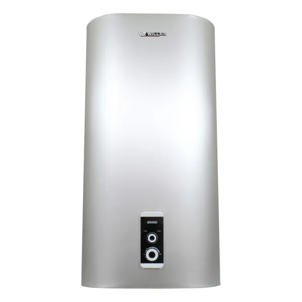 Бойлер Willer Grand EV100DR 100 л, вертикальный, светлый алюминий - Фото 1
