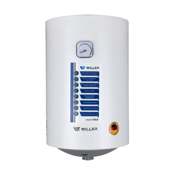Бойлер Willer EV30R-FOLK 30 л, вертикальный - Фото 5