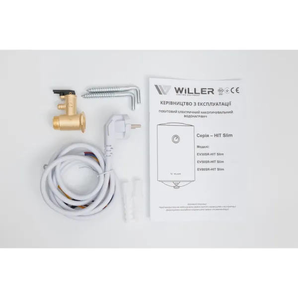 Бойлер Willer EV50SR-HIT Slim 50 л, вертикальный - Фото 10