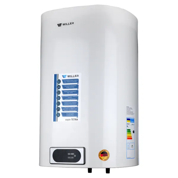 Бойлер Willer EV80DRI Tetra 80 л, прямоугольный, вертикальный - Фото 1