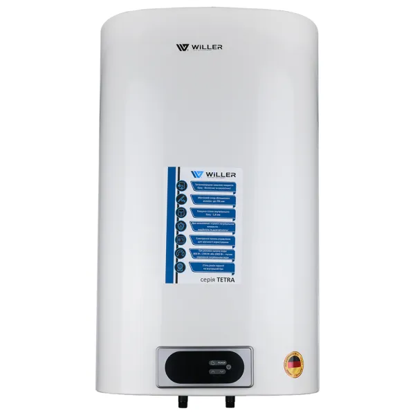 Бойлер Willer EV80DRI Tetra 80 л, прямоугольный, вертикальный - Фото 5
