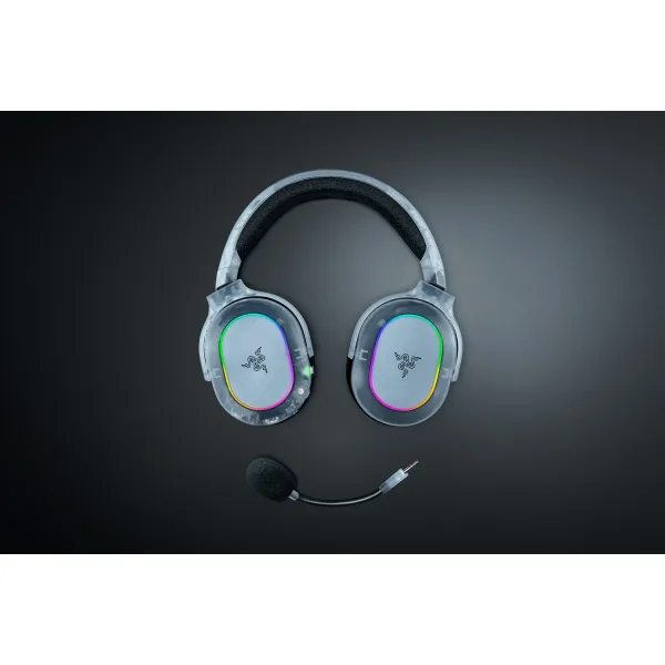 Гарнитура беспроводная BT/WL игровая RGB, Barracuda X Chroma, Phantom White Ed. Razer (RZ04-05220400-R3M1) - Фото 7