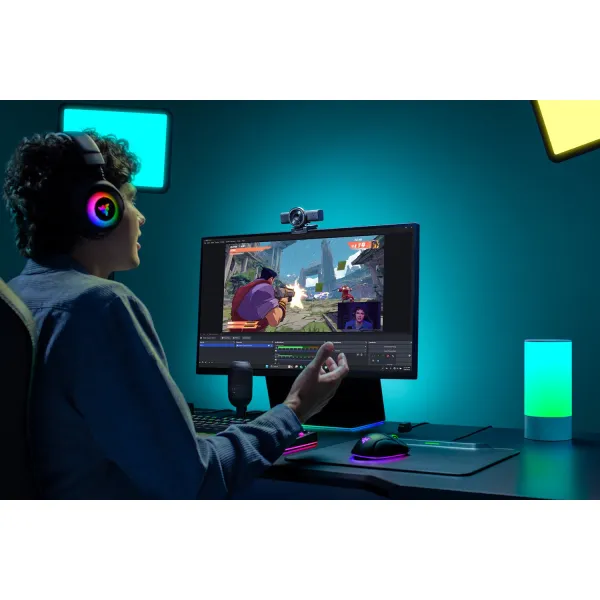 Веб-камера Kiyo V2 X, чёрный Razer (RZ19-05380100-R3M1) - Фото 3