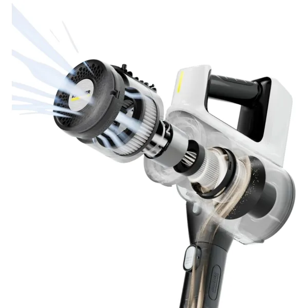 Пылесос беспроводной VCS 3 Nano Complete, 0.6л, белый Karcher (1.198-930.0) - Фото 1