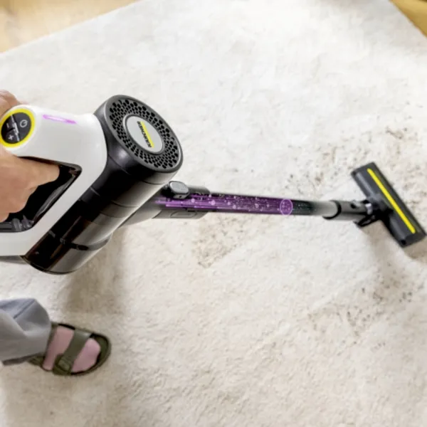 Пылесос беспроводной VCS 3 Nano Complete, 0.6л, белый Karcher (1.198-930.0) - Фото 2