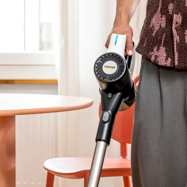 Пылесос беспроводной VCS 3 Nano Complete, 0.6л, белый Karcher (1.198-930.0) - Фото 7