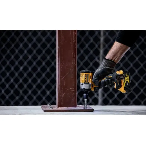 Гайковерт ударный аккумуляторный 18В 610Нм DeWALT (DCF921NT) - Фото 6