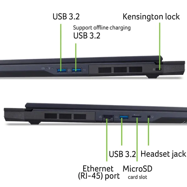 Ноутбук Predator Helios Neo 18" IPS, Intel U9-275HX, 32GB, F1TB, NVD5070Ti-12, Lin, чорний Acer (NH.QVMEU.005) - Фото 1