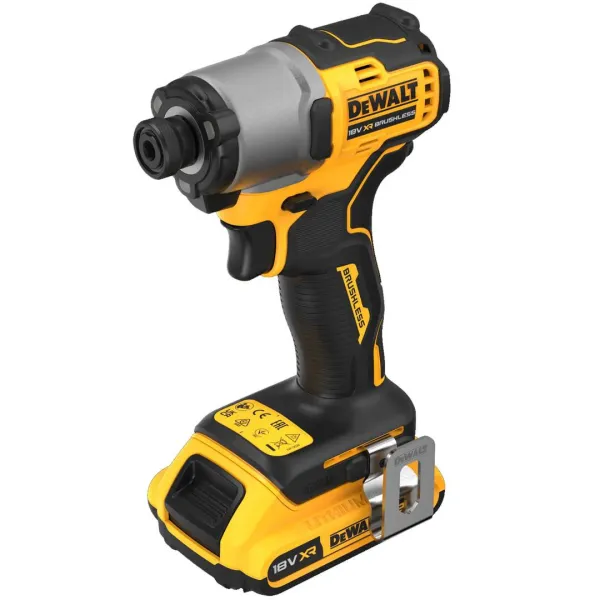 Шуруповерт ударный аккумуляторный 18В 192Нм DeWalt (DCF840D2T) - Фото 2