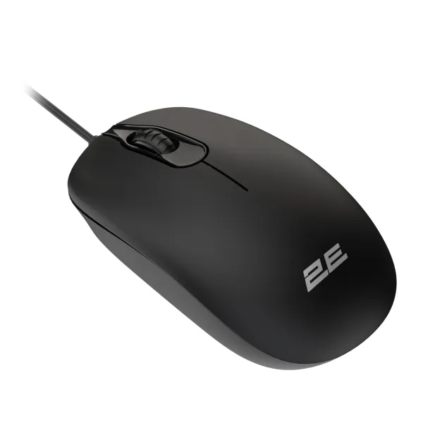 Мышь USB-A MF405, чёрная 2E (2E-MF405UBK) - Фото 2
