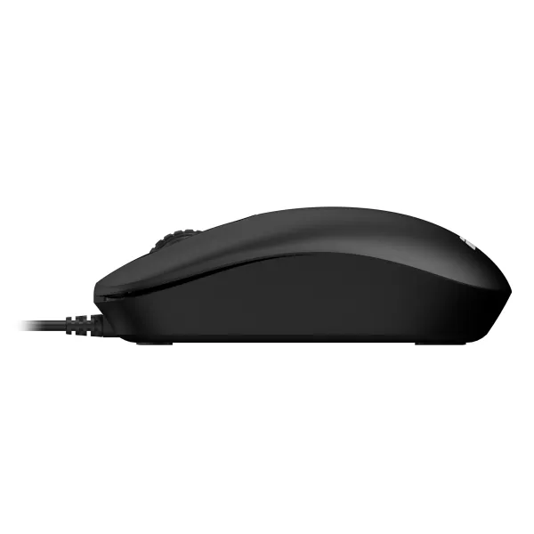 Мышь USB-A MF405, чёрная 2E (2E-MF405UBK) - Фото 4