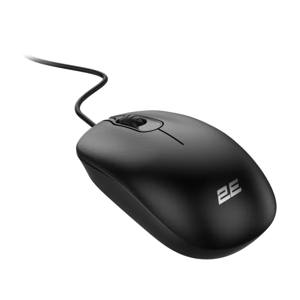 Мышь USB-A MF405, чёрная 2E (2E-MF405UBK) - Фото 6