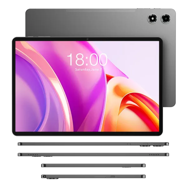 Планшет T50 Plus 11" 6ГБ, 256ГБ, LTE, 8000мА•ч, Android, серый Teclast (6940709688403) - Фото 8