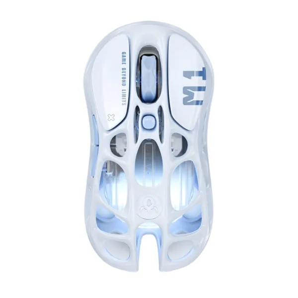 Мышь BT/WL/USB-A RGB, Mercury M1 Pro, Ice Blue GravaStar (GRAVASTARM1PRO_BLU)