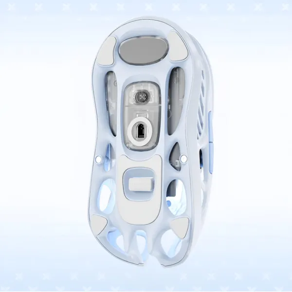 Мышь BT/WL/USB-A RGB, Mercury M1 Pro, Ice Blue GravaStar (GRAVASTARM1PRO_BLU) - Фото 1