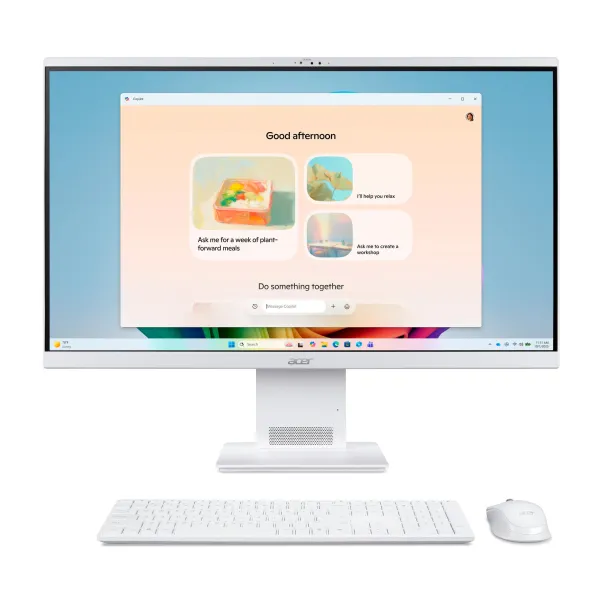 МоноблокAspire S27B-UGMTL-H 27", Intel U7-155H, 32GB, F1TB, Lin, білий Acer (DQ.BSCME.008) - Фото 3