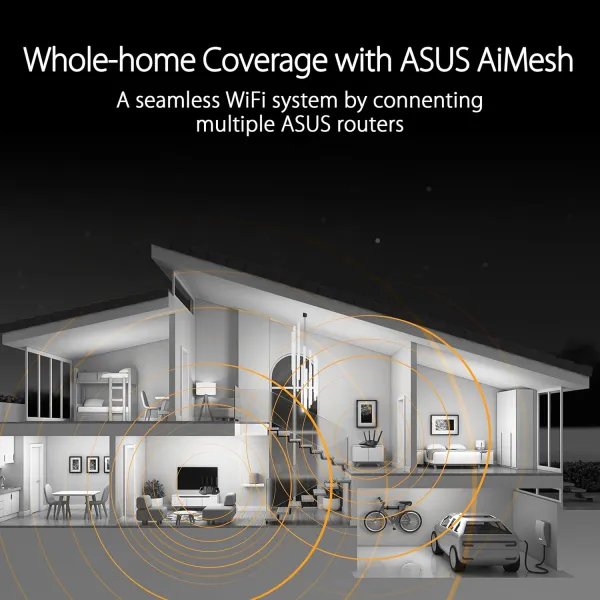 Маршрутизатор BE3600 MESH ASUS (90IG0A90-MO9C00) - Фото 8