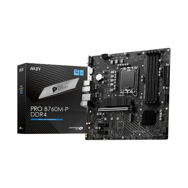 Материнcкая плата s1700 B760 4xDDR4 mATX MSI (911-7E02-029) - Фото 4