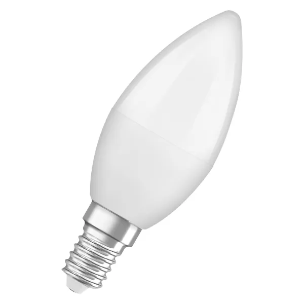 Лампа LED 7 Вт, E14, 3000К, 1055Лм, В75, Value Osram (4099854545528) - Фото 1