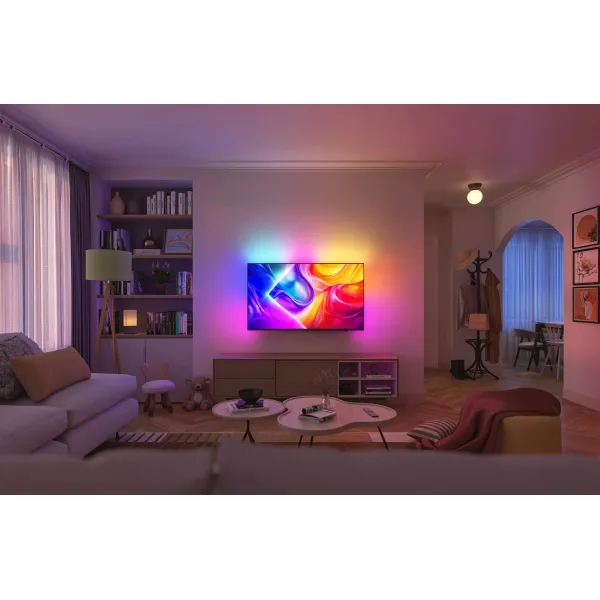 Телевізор 43" QLED 144Hz Titan OS Philips (43PUS9010/12) - Фото 2