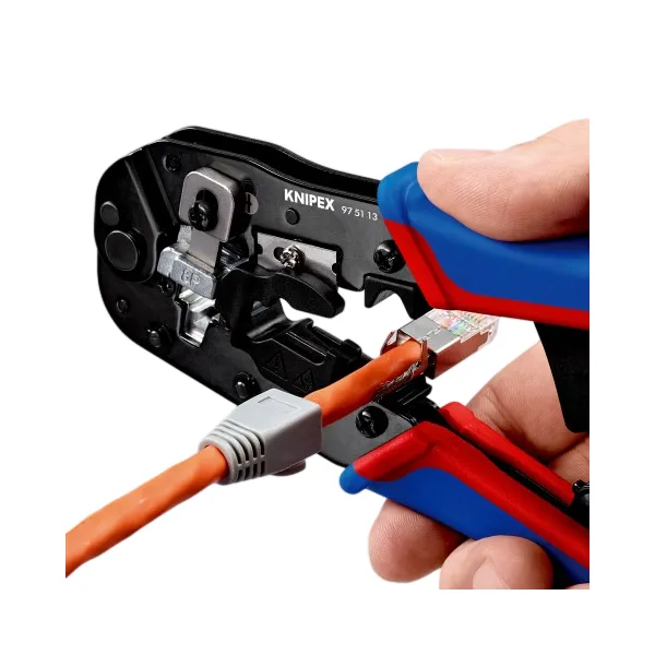 Клещи обжимные Western 190мм KNIPEX (97-51-13) - Фото 8