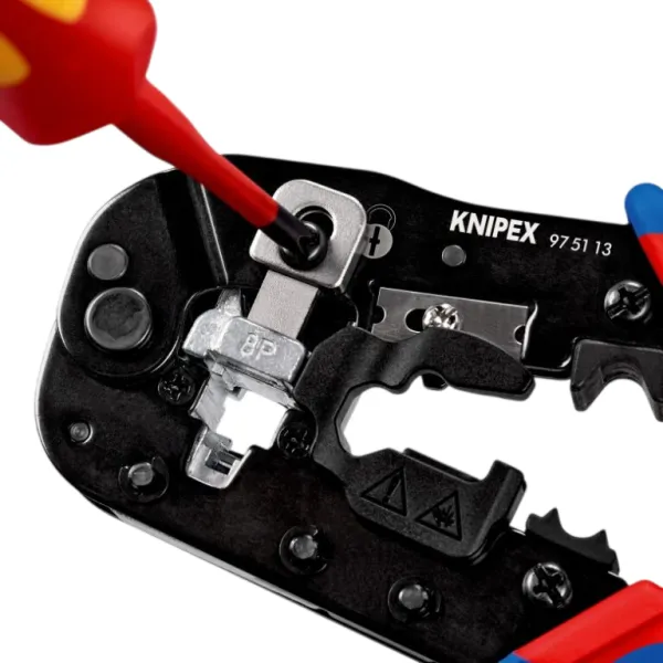 Клещи обжимные Western 190мм KNIPEX (97-51-13) - Фото 10