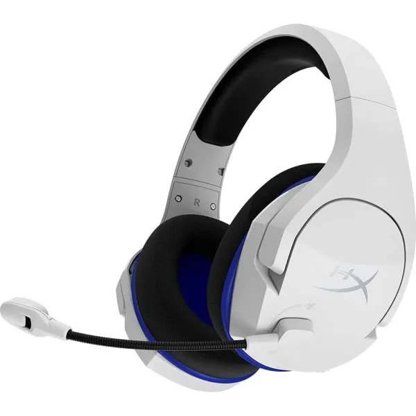 Гарнитура беспроводная Cloud Stinger Core PS5/PS4, бело-синяя HyperX (4P5J1AA)