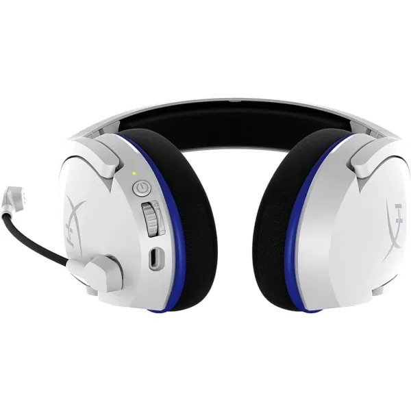 Гарнитура беспроводная Cloud Stinger Core PS5/PS4, бело-синяя HyperX (4P5J1AA) - Фото 4