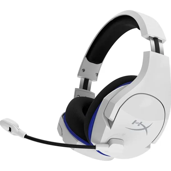 Гарнитура беспроводная Cloud Stinger Core PS5/PS4, бело-синяя HyperX (4P5J1AA) - Фото 5