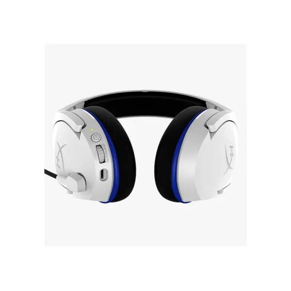 Гарнитура беспроводная Cloud Stinger Core PS5/PS4, бело-синяя HyperX (4P5J1AA) - Фото 7