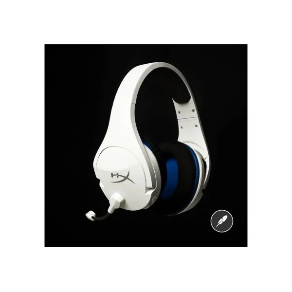 Гарнитура беспроводная Cloud Stinger Core PS5/PS4, бело-синяя HyperX (4P5J1AA) - Фото 10