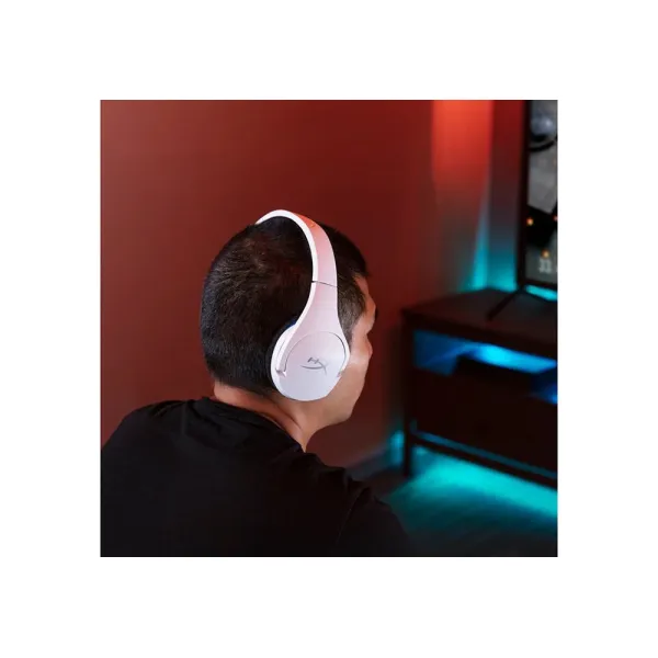 Гарнитура беспроводная Cloud Stinger Core PS5/PS4, бело-синяя HyperX (4P5J1AA) - Фото 12