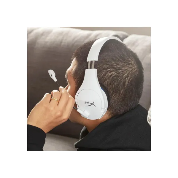 Гарнитура беспроводная Cloud Stinger Core PS5/PS4, бело-синяя HyperX (4P5J1AA) - Фото 13