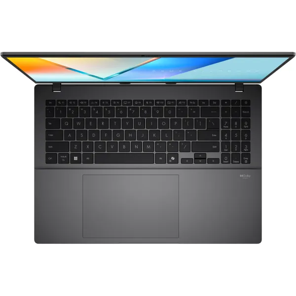 Ноутбук Vivobook 16" IPS, Intel 7 240H, 16GB, F512GB, сірий ASUS (90NB1672-M00A30) - Фото 5