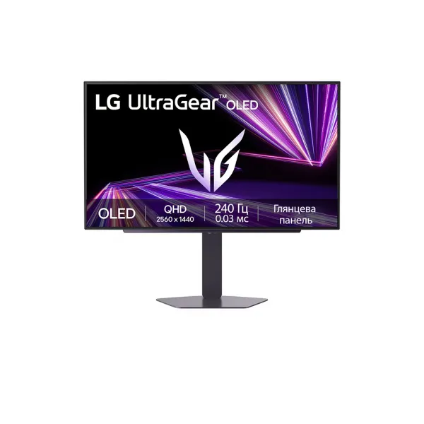 Монітор 27" OLED, 240Hz LG (27GX704A-B) - Фото 10
