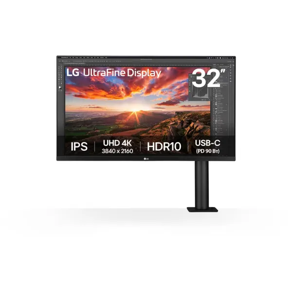 Монітор 31.5" IPS LG (32UN880K-B) - Фото 12